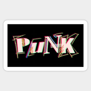 New Punk Text Sticker